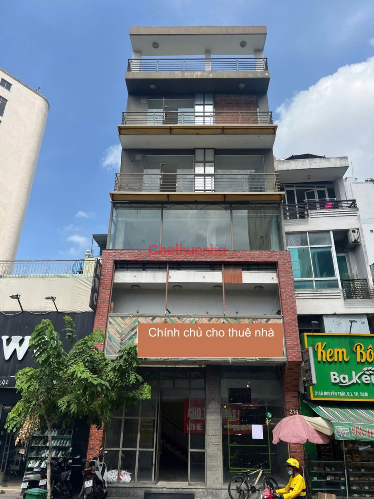 Cho thuê nhà mặt tiền Nguyễn Trãi, Quận 1  Sàn suốt, kinh doanh đa ngành nghề