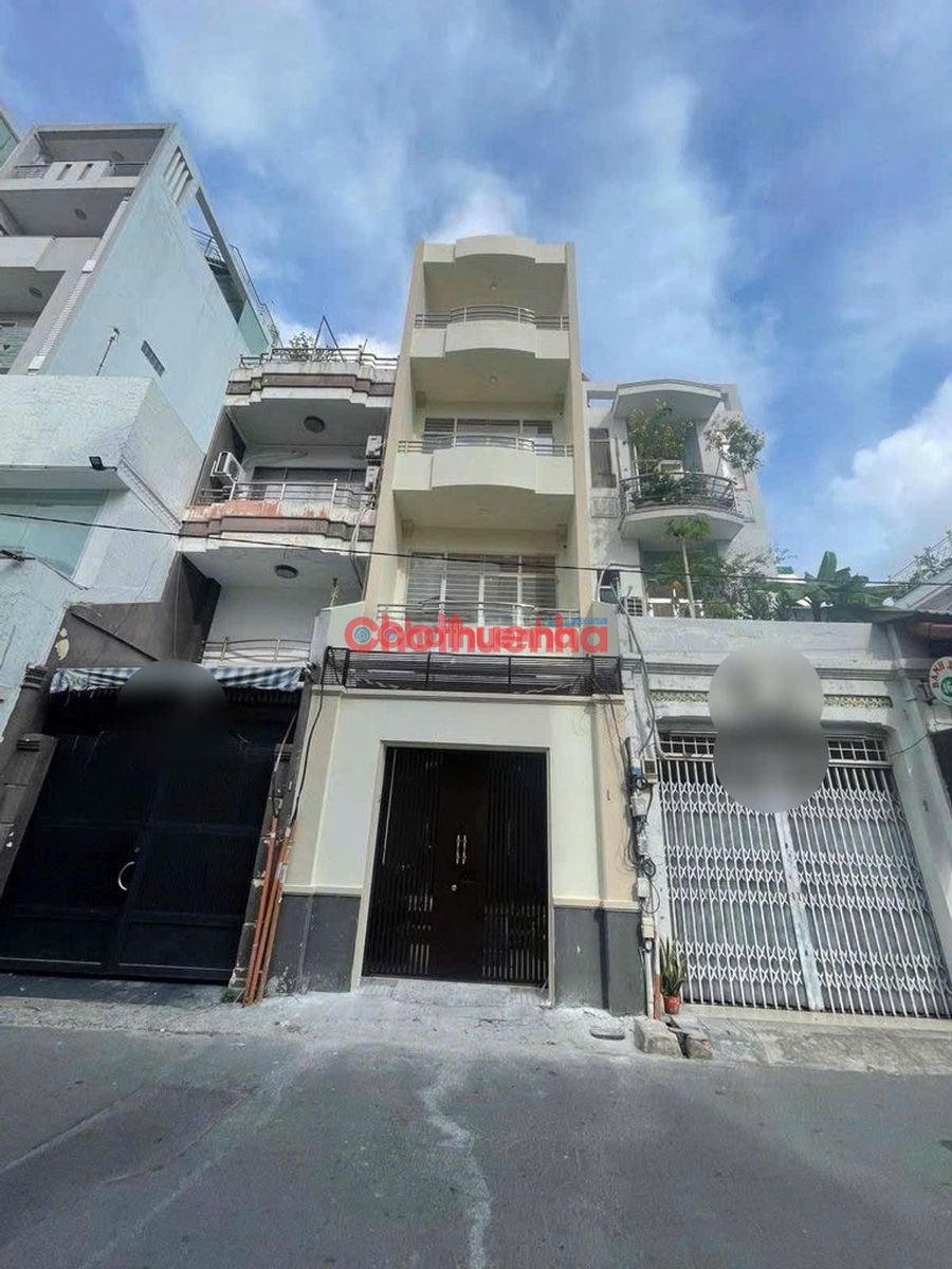 Cho thuê nhà mặt tiền đường Đinh Công Tráng, Phường Tân Định, Quận 1. Khu vực sầm uất, kinh doanh được nhiều ngành nghề.