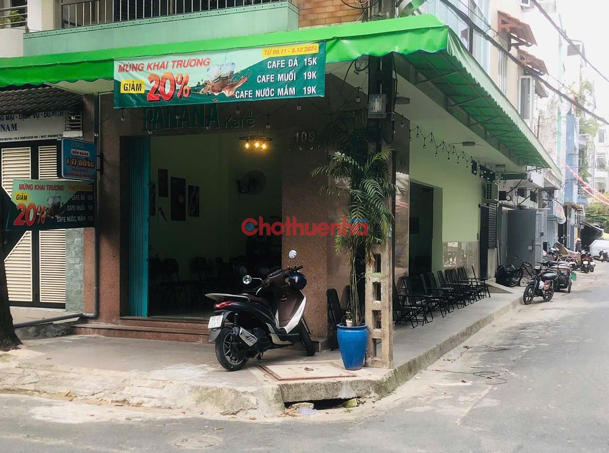 Cho thuê mặt bằng góc 2 mặt tiền đường Bàu Cát 3, Phường 12, Quận Tân Bình