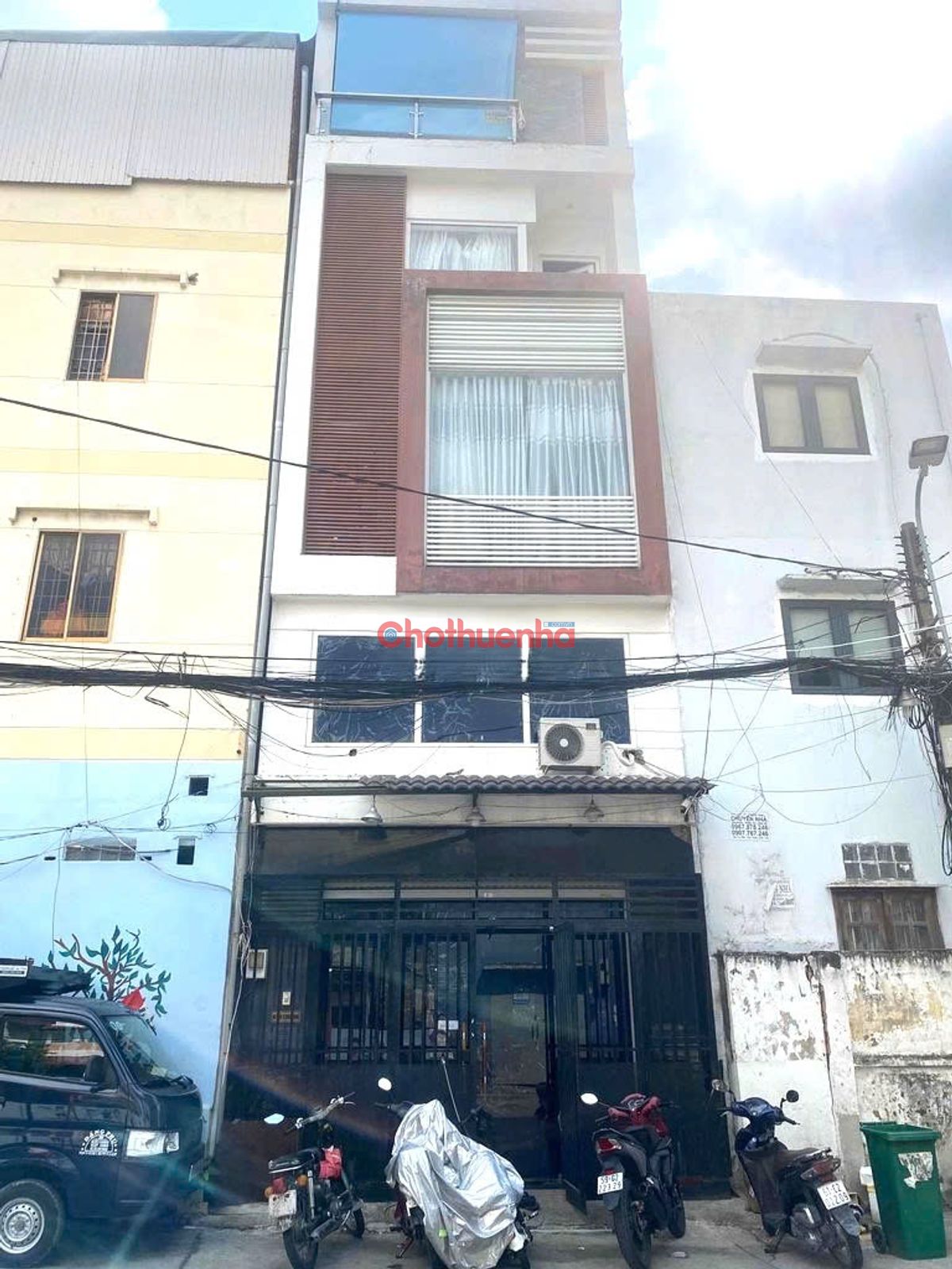 Ngang 5m có 4 PN Đường Phan Văn Trị Quận Bình Thạnh