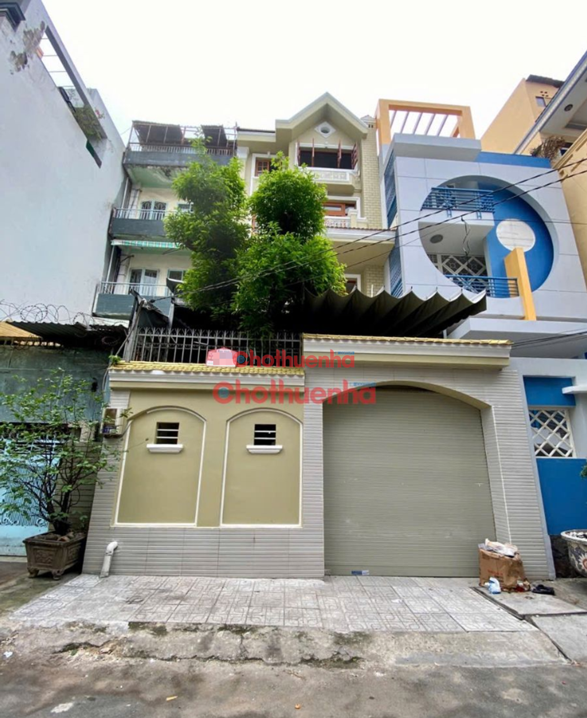 CHO THUÊ NHÀ NGUYÊN CĂN ĐƯỜNG TÔ HIẾN THÀNH, QUẬN 10 - NGANG 6,4m DÀI 22M, CÓ HẦM