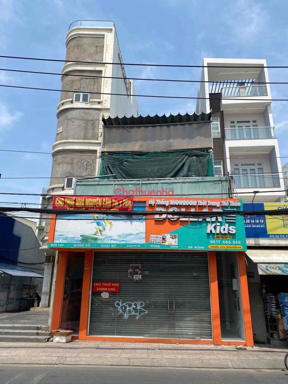 [HOT- GIÁ TỐT] CHO THUÊ NHÀ, MẶT BẰNG 600 M2- Âu Cơ, Phường P14 Q.Tân Bình - 7MX28M-1T 1L ST - CHỈ 50 Triệu