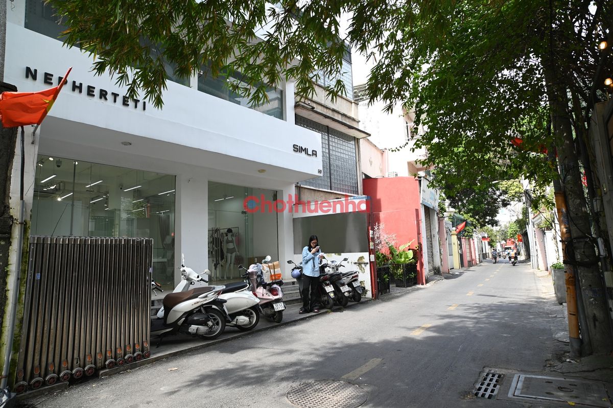 CHO THUÊ MẶT BẰNG NGUYỄN VĂN MAI, PHƯỜNG 8, QUẬN 3  MẶT TIỀN FULL KÍNH  NGANG 7.5M