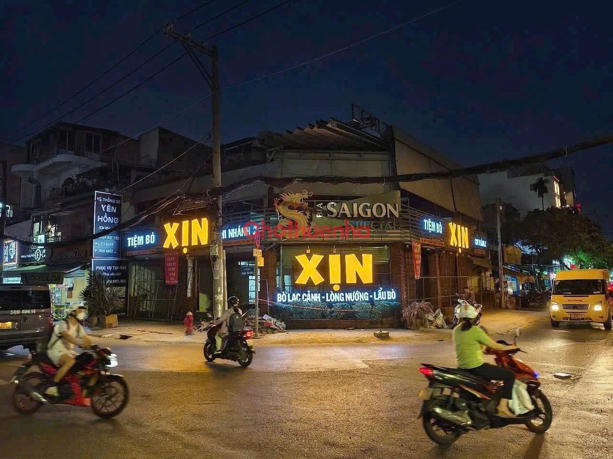 Cho thuê nhà nguyên căn góc mặt tiền Thăng Long - Hậu Giang, Tân Bình 
