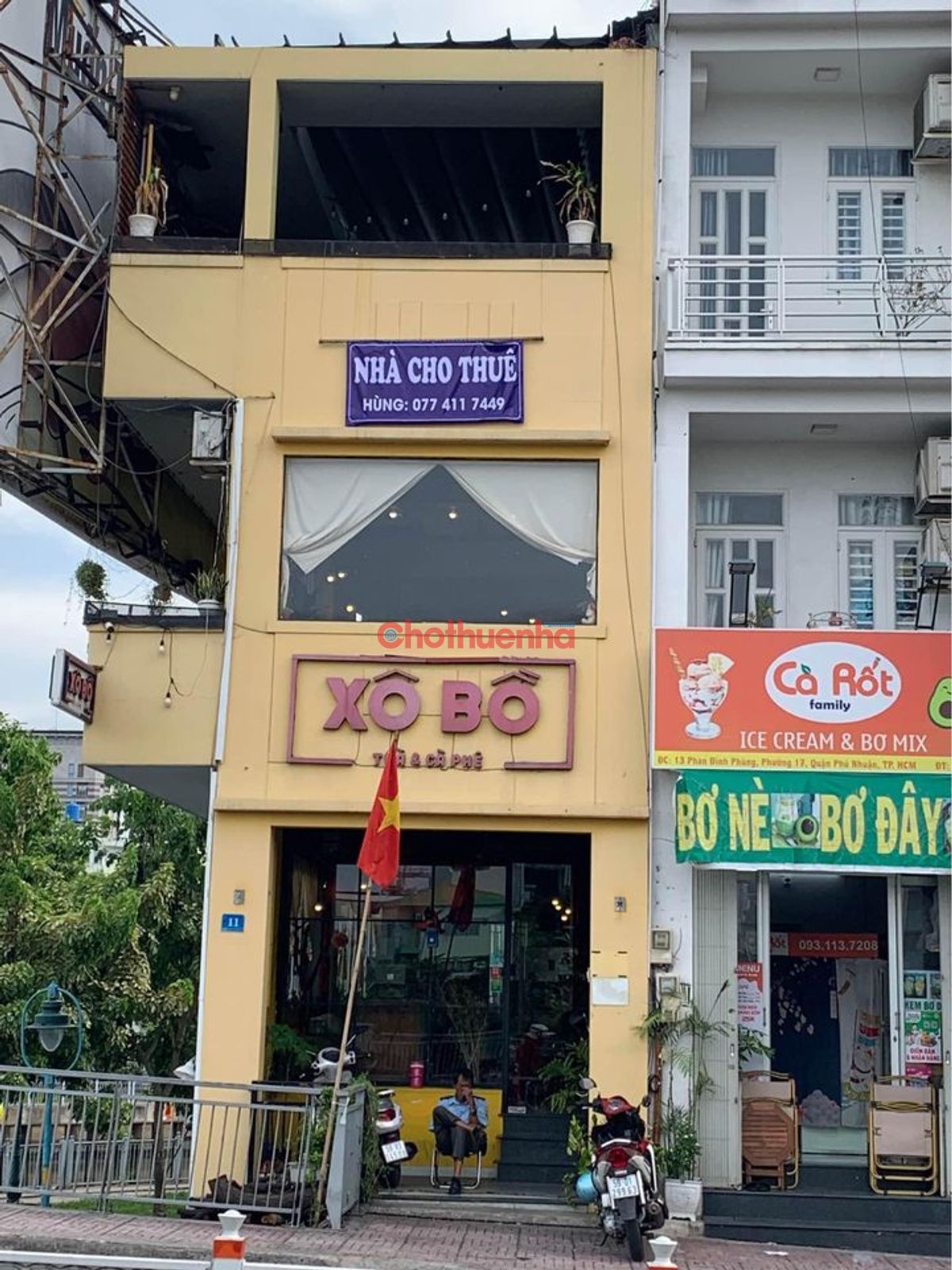 Cho thuê Nhà mặt tiền Phan Đình Phùng Quận Phú Nhuận