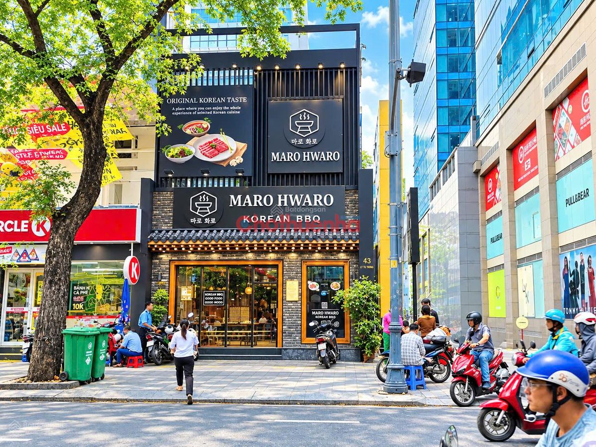 Cho thuê mặt bằng 2MT Mặt tiền Lý Tự Trọng, Phường Bến Nghé, Quận 1. 