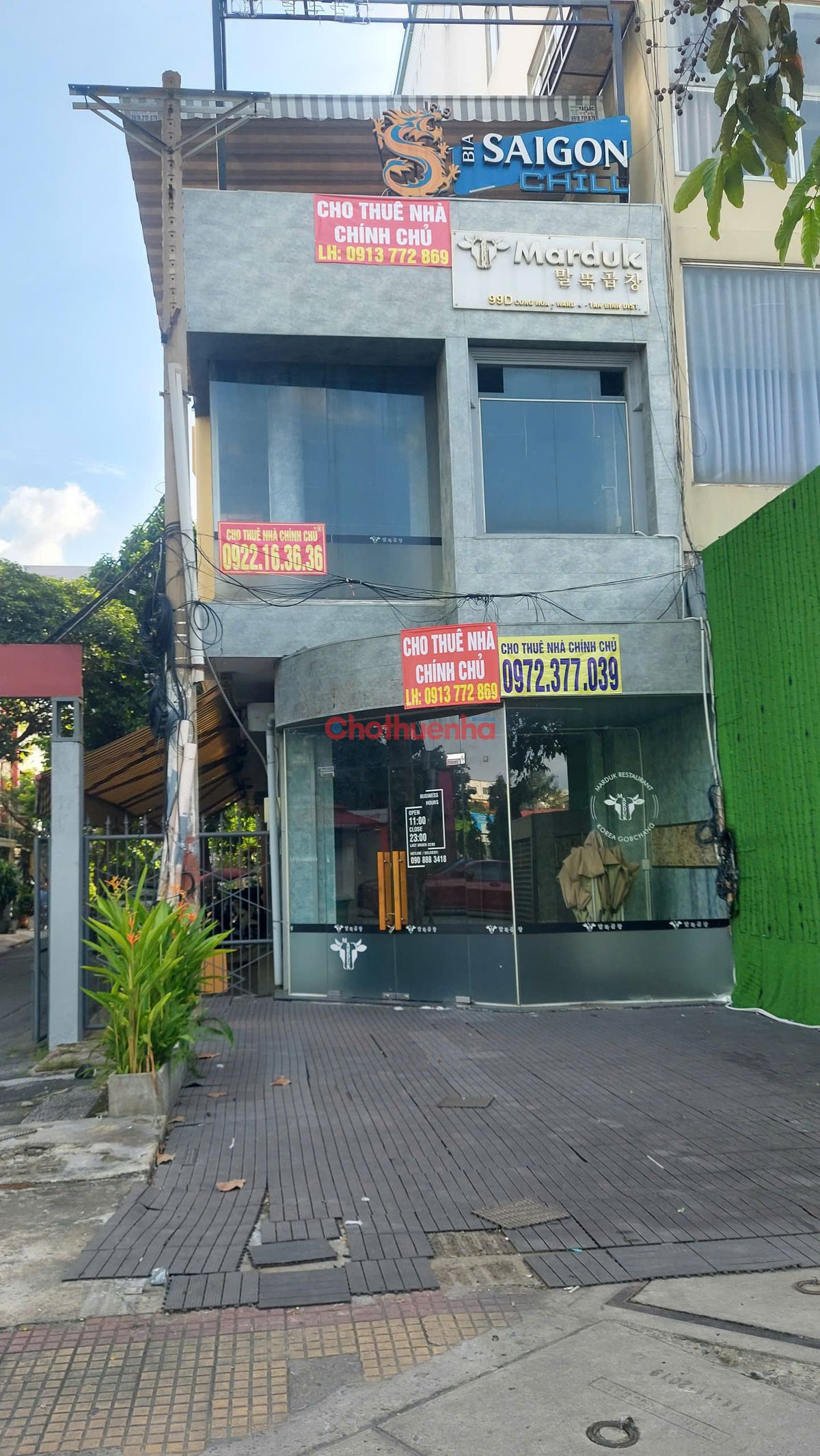 Cho thuê nhà căn góc - đường Cộng Hoà, Phường 4, Quận Tân Bình - phù hợp cafe, showroom