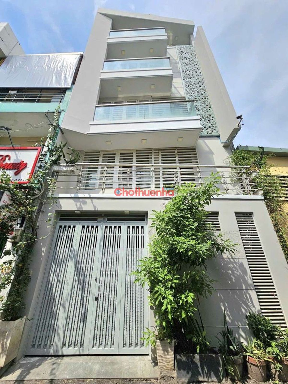 CHO THUÊ NHÀ HẺM XE HƠI LÝ THÁI TỔ, QUẬN 3, ngang 6m dài 10m