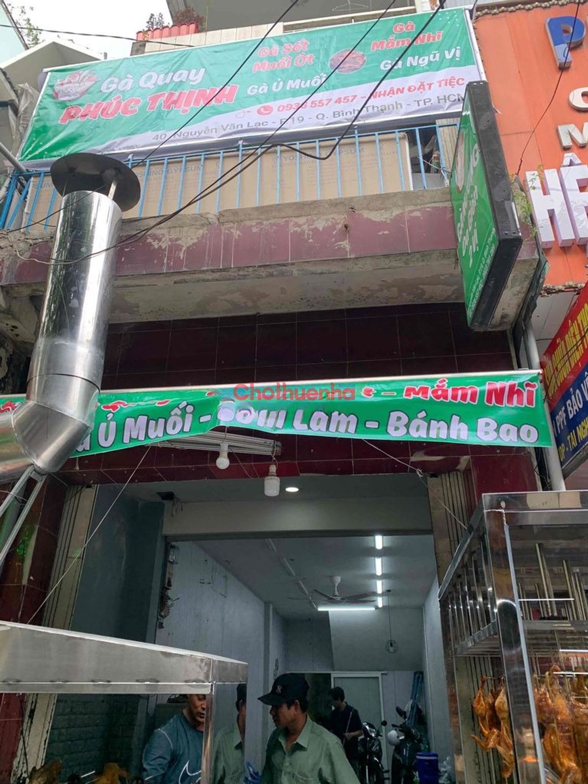 MẶT BẰNG NGUYỄN VĂN LẠC 3,5m x 15m - Khu ăn uống