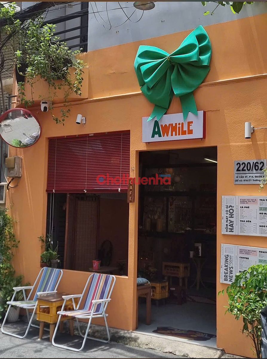 Cho thuê nhà Lê Văn Sỹ, Phường 14, Quân 3.