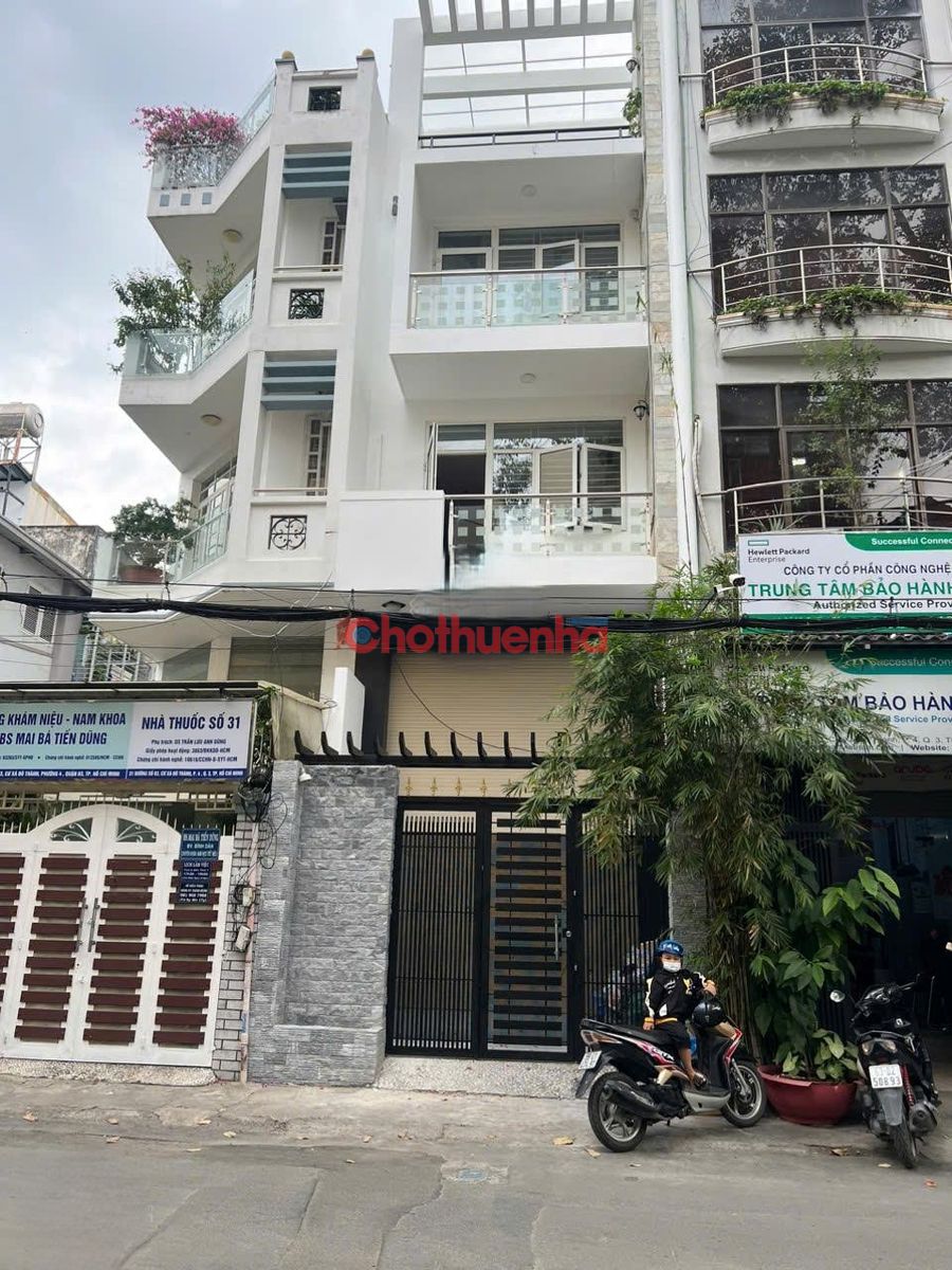 CHO THUÊ NHÀ MT ĐƯỜNG SỐ 3, CƯ XÁ ĐÔ THÀNH, QUẬN 3 – HẦM 4 LẦU – 5 PHÒNG NGỦ