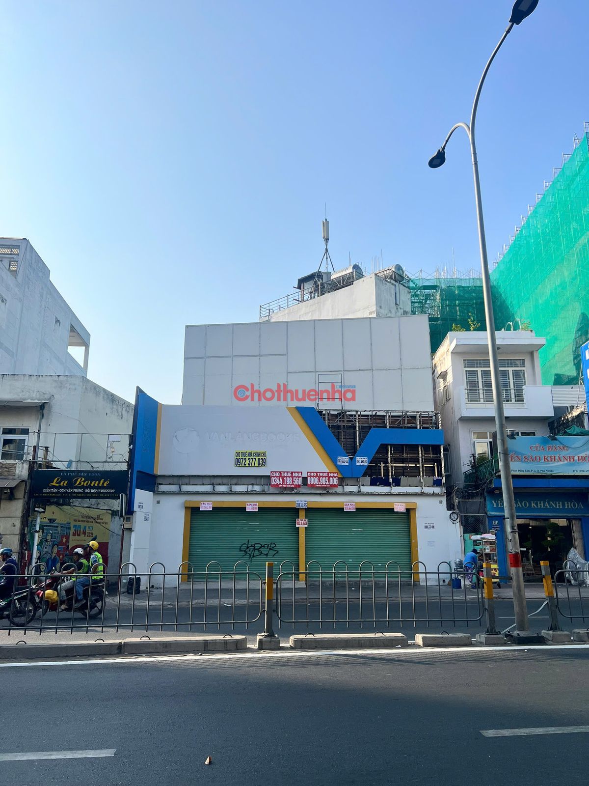 CHO THUÊ NHÀ MẶT TIỀN PHAN ĐĂNG LƯU , PHÚ NHUẬN – NGANG 11M 
