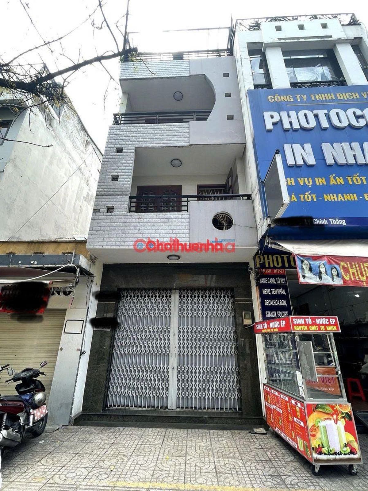 Cho thuê nhà mặt tiền Lý Chính Thắng, Phường Võ Thị Sáu, Quận 3 -DTSD 295m2