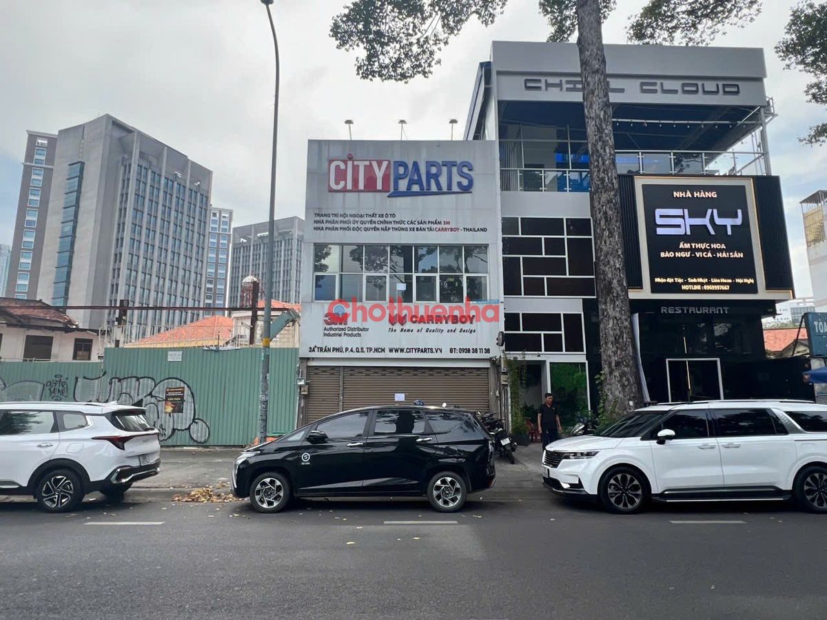 Cho thuê nhà Mặt tiền Trần Phú - Ngang 7m - showroom, nhà hàng, ... 