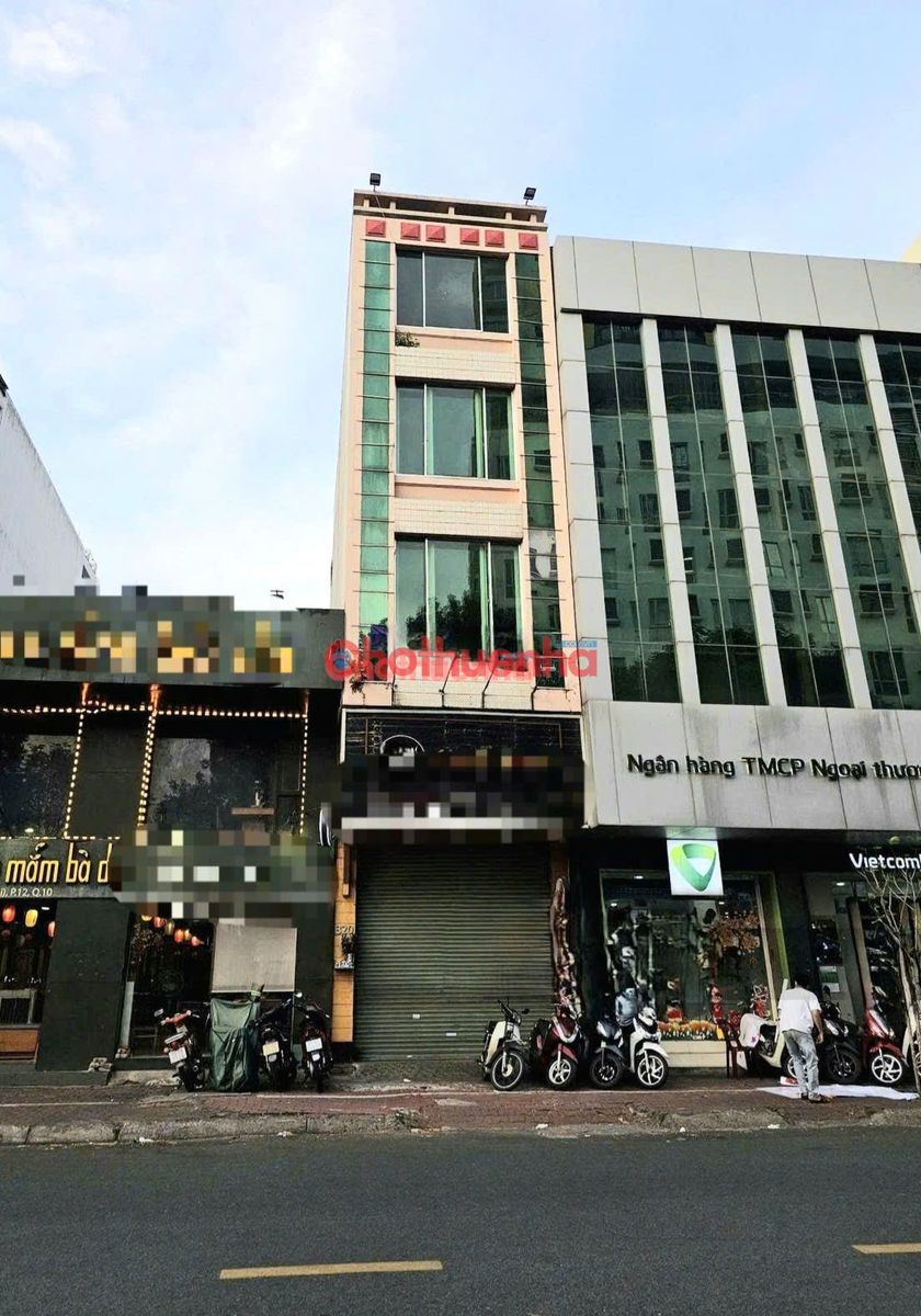Cho thuê nhà mặt tiền đường Cao Thắng, Quận 10 - Thích hợp VPCT, Spa, kinh doanh nhộn nhịp - 4 x 16m - Trệt, 4 lầu