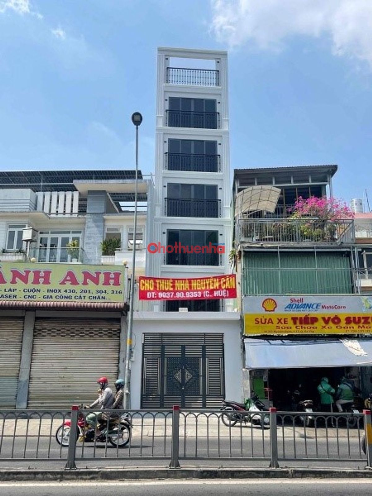 CHO THUÊ MẶT BẰNG ĐƯỜNG NGUYỄN OANH – 5X25M – HẦM, TRỆT 5 LẦU – CÓ THANG MÁY, PCCC