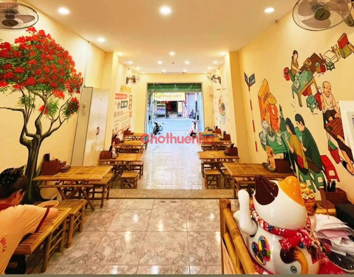 Cho thuê mặt bằng Cô Giang, Phường Cầu Ông Lãnh, Quận 1.