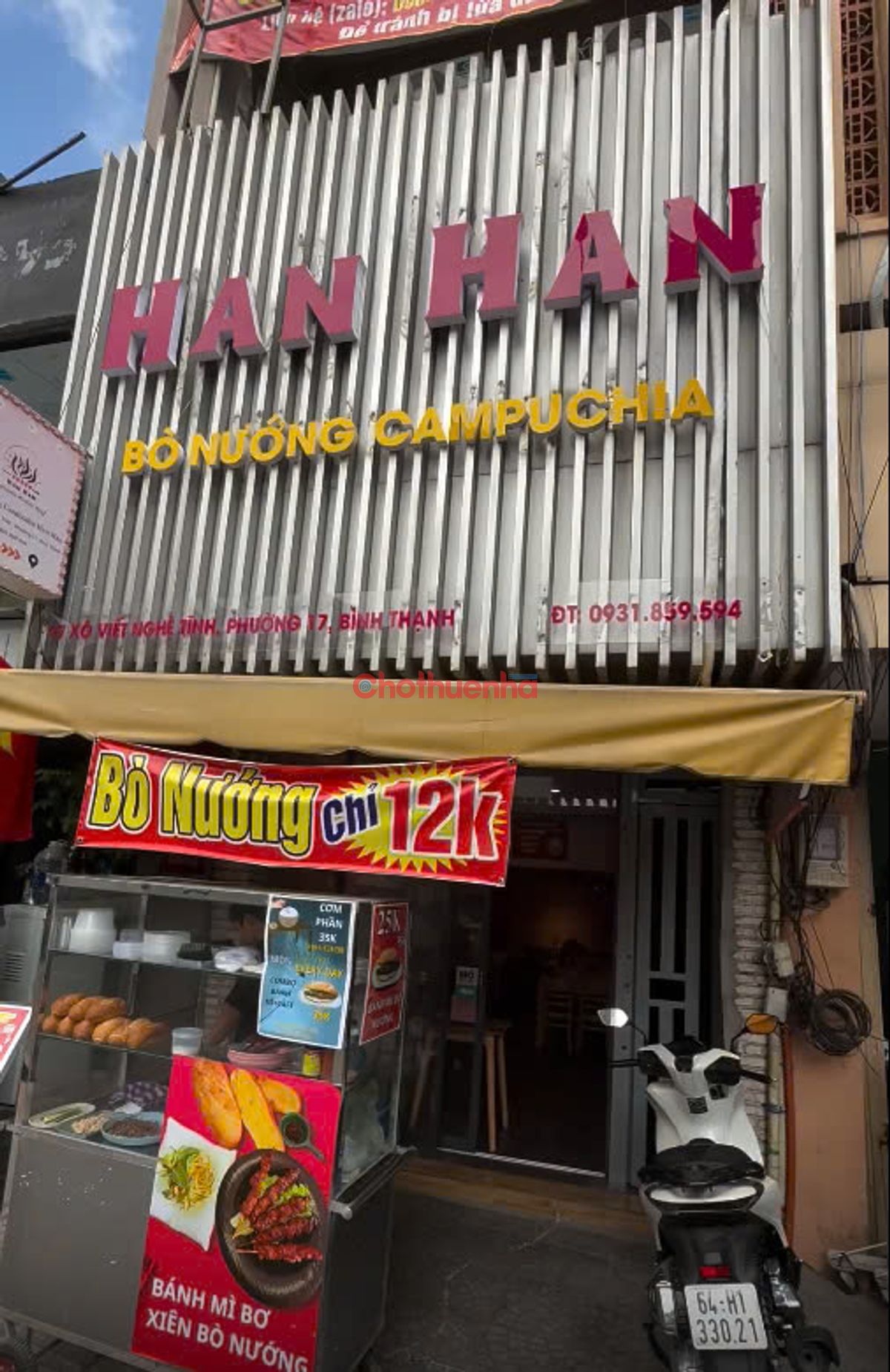 Cho thuê nhà mặt tiền Xô viết nghệ tĩnh, phường 17, bình thạnh_5 tầng, 8 phòng