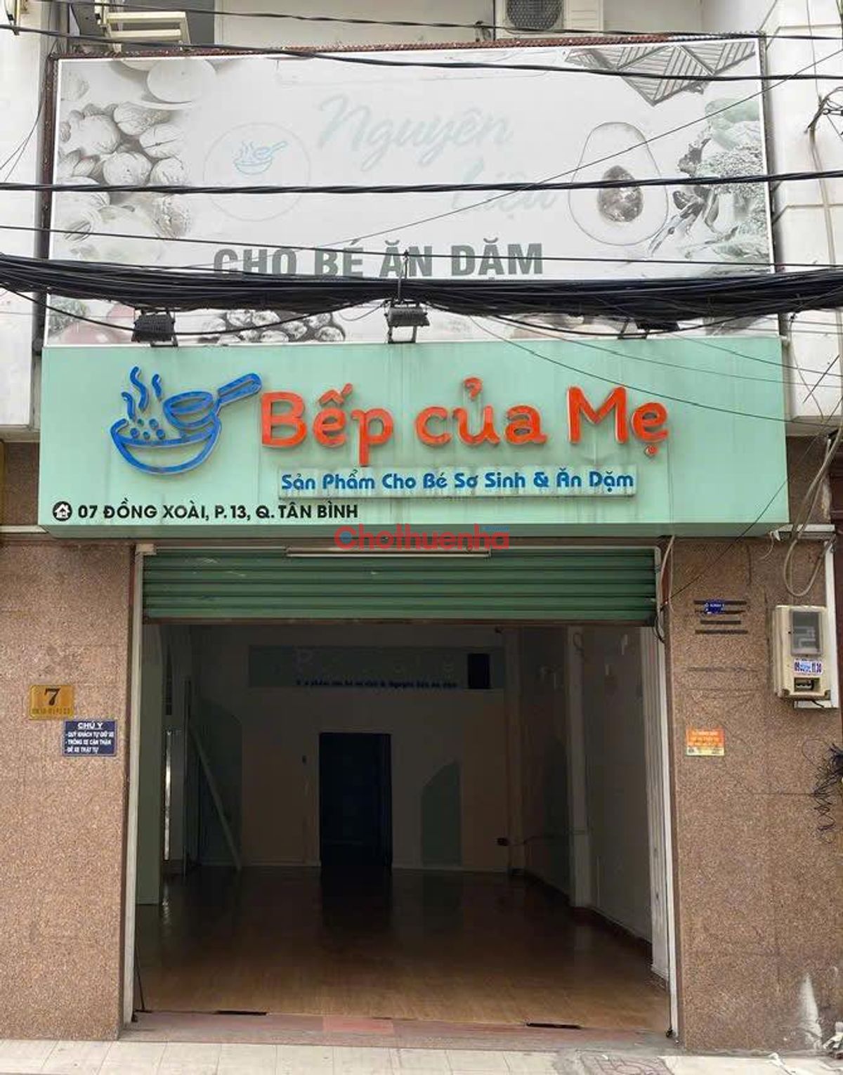 Cho thuê mb Đồng Xoài, Phường 13, Quận Tân Bình.
