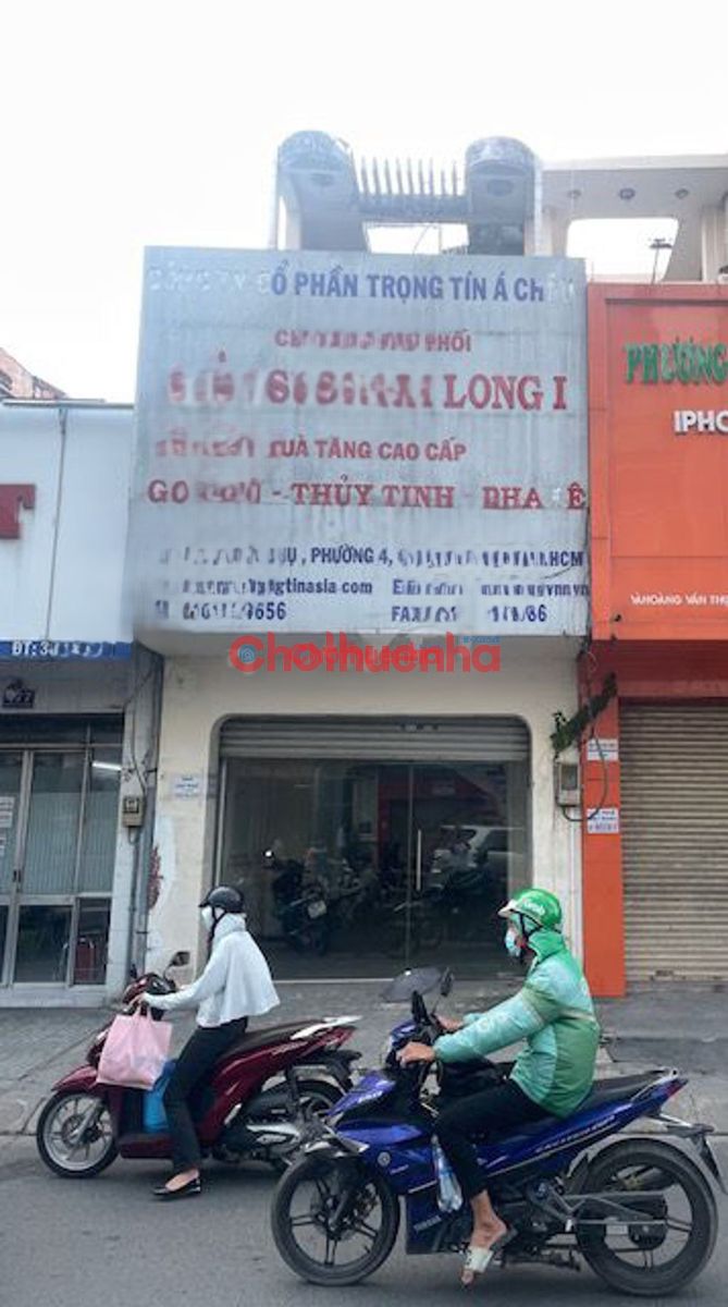 Cho thuê nhà mặt tiền Hoàng Văn Thụ,Phường 4, Quận Tân Bình.