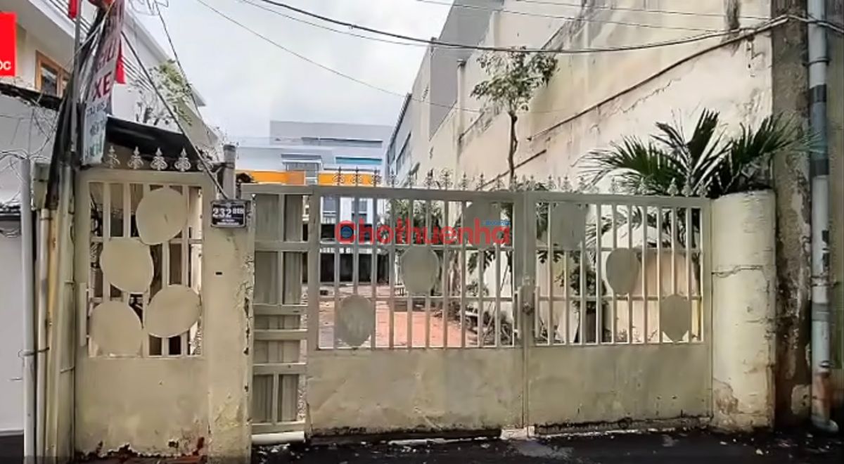 CHO THUÊ ĐẤT MẶT TIỀN 232BIS VÕ THỊ SÁU – QUẬN 3 | DIỆN TÍCH LỚN, NỞ HẬU 20M