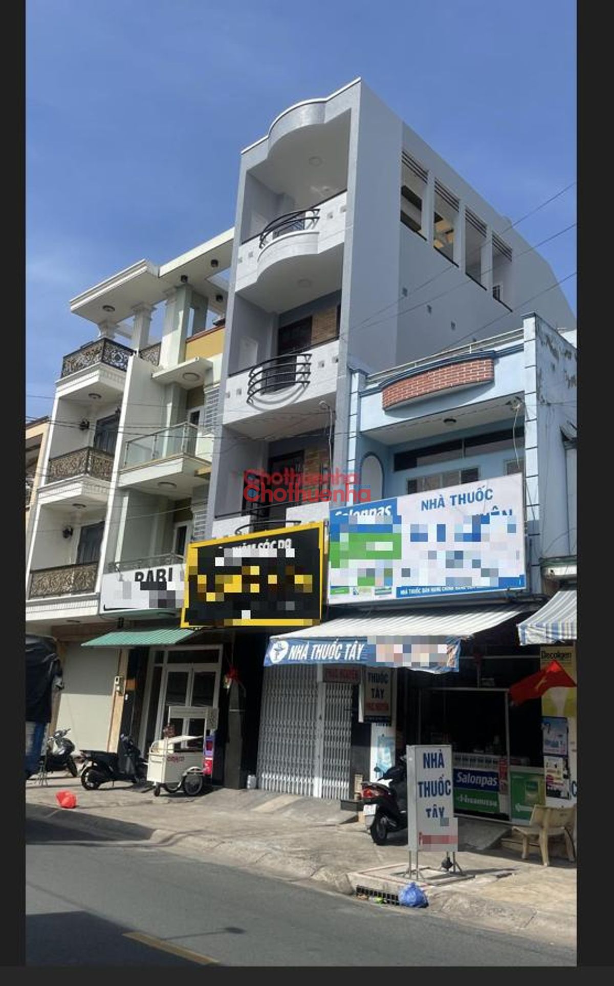 Cho thuê nhà mặt tiền Văn Cao, Phường Phú Thạnh, Tân Phú - ngang 4m dài 17m - 4 tầng