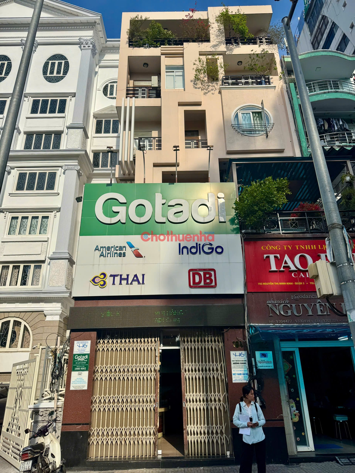 cho thuê nhà Mặt Tiền Nguyễn Thị Minh Khai, P.Võ Thị Sáu, Quận 3 , KD tự do