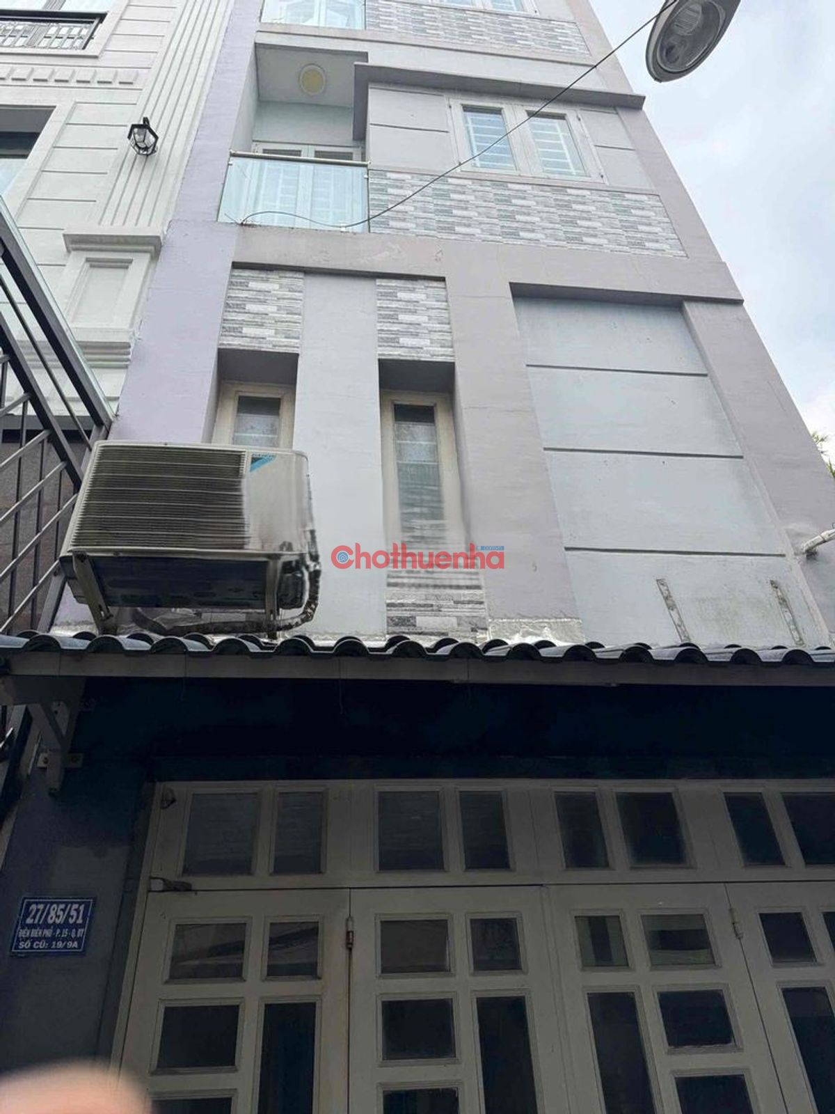 Cho thuê nhà đường Điện Biên Phủ  Phường 15, Quận Bình Thạnh.