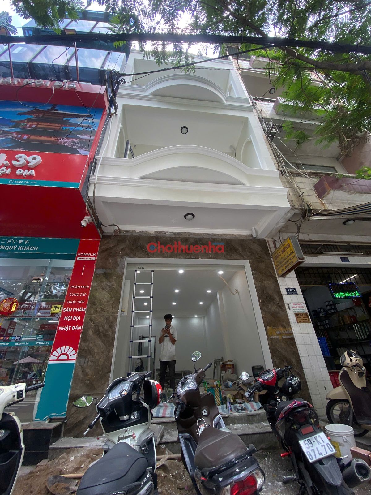 CHO THUÊ NHÀ MẶT TIỀN - MỚI TINH - NGUYỄN HỒNG ĐÀO, P.14, TB