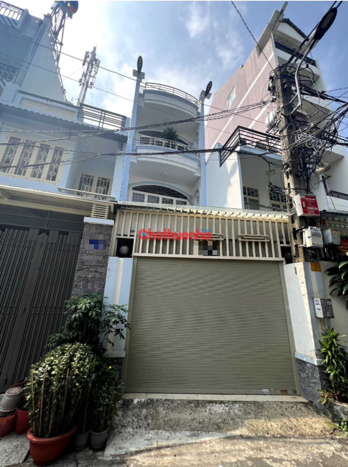 Cho thuê nhà hẻm xe tải Ba Vân, Phường 14, Tân Bình - Ngang 4x25m - Trệt, 2 lầu, 4 phòng