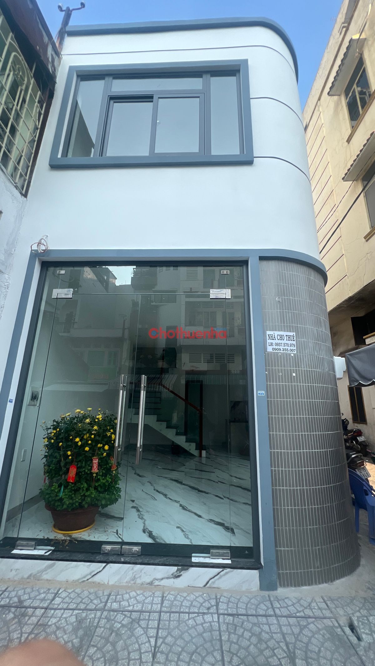 CHO THUÊ NHÀ MỚI MẶT TIỀN ĐƯỜNG TRẦN KHẮC CHÂN, PHƯỜNG TÂN ĐỊNH, QUẬN 1.