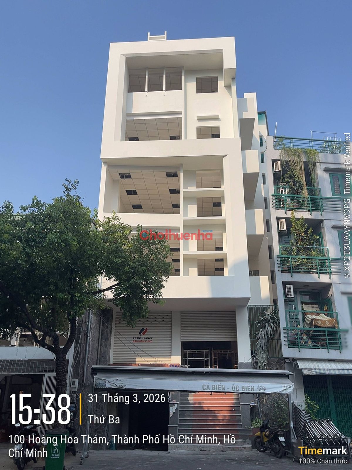 CHO THUÊ TÒA NHÀ BUILDING HOÀNG HOA THÁM BÌNH THẠNH - NGANG 8M NỞ HẬU - PCCC TIÊU CHUẨN