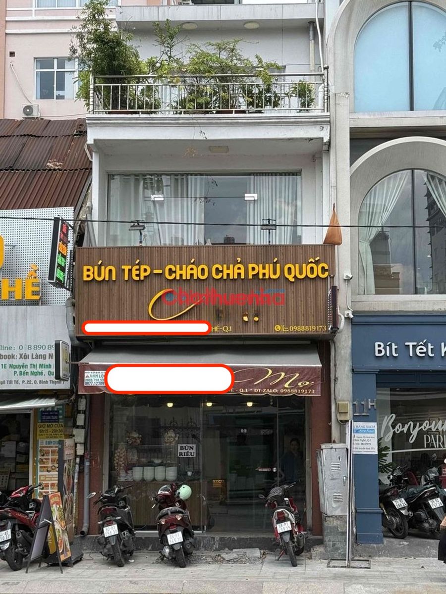 Cho thuê mặt bằng - Nguyễn Thị Minh Khai, Phường Bến Nghé, Quận 1.