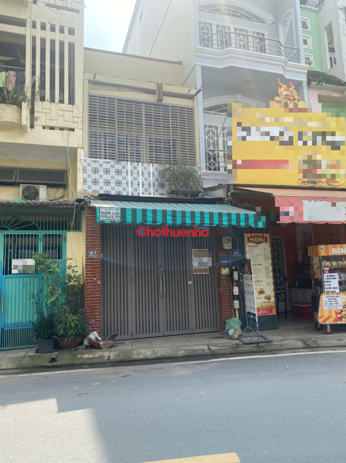 Cho thuê nhà mặt tiền Chấn Hưng, Phường 6, Quận Tân Bình.