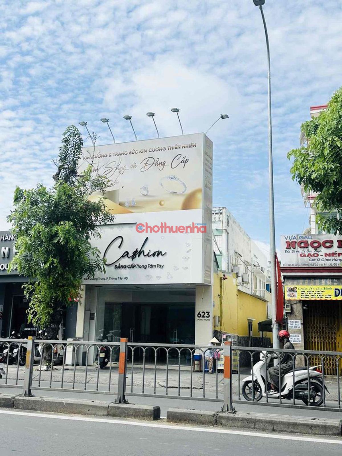 Cho thuê nhà mặt tiền đường Quang Trung, Phường 11, Gò Vấp 