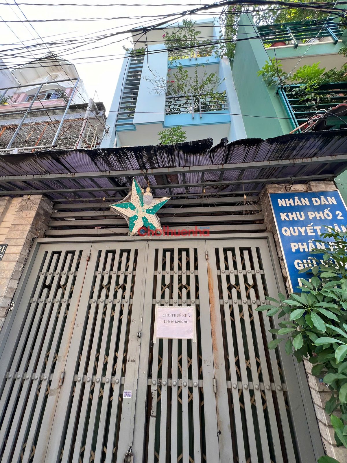 CHO THUÊ NHÀ NGUYÊN CĂN ĐƯỜNG LÝ THƯỜNG KIỆT, PHƯỜNG 9, QUẬN TÂN BÌNH, TP HỒ CHÍ MINH
