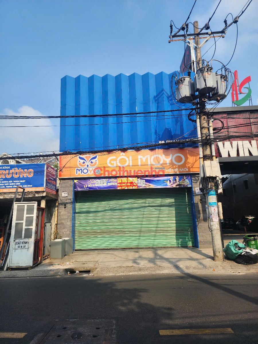 Cho thuê nhà mặt tiền đường Phan Huy Ích, Phường 15, Quận Tân Bình, TPHCM.