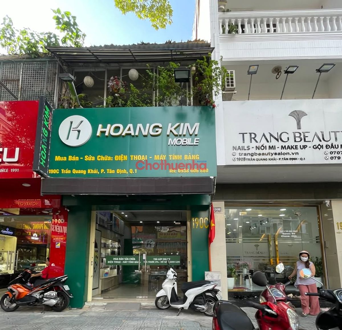 CHO THUÊ NHÀ MẶT TIỀN ĐƯỜNG TRẦN QUANG KHẢI, QUẬN 1 - PHÙ HỢP MỞ SPA, SHOP HOA, MỸ PHẪM,..