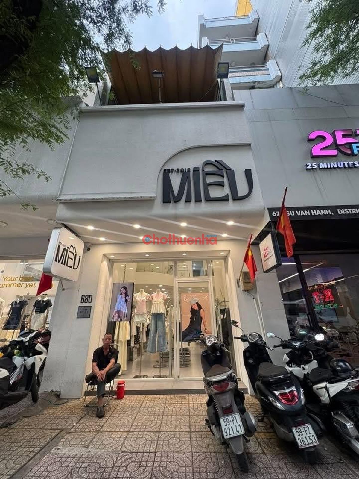 CHO THUÊ MẶT TIỀN SƯ VẠN HẠNH QUẬN 10 - NGAY VẠN HẠNH MALL - VỊ TRÍ VÀNG KINH DOANH