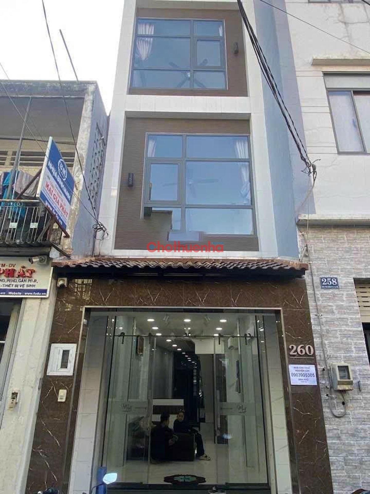 Cho thuê nhà mặt tiền Bùi Thị Xuân, Phường 3, Tân Bình - 4pn + 3wc- full nội thất - chỉ 30 triệu !