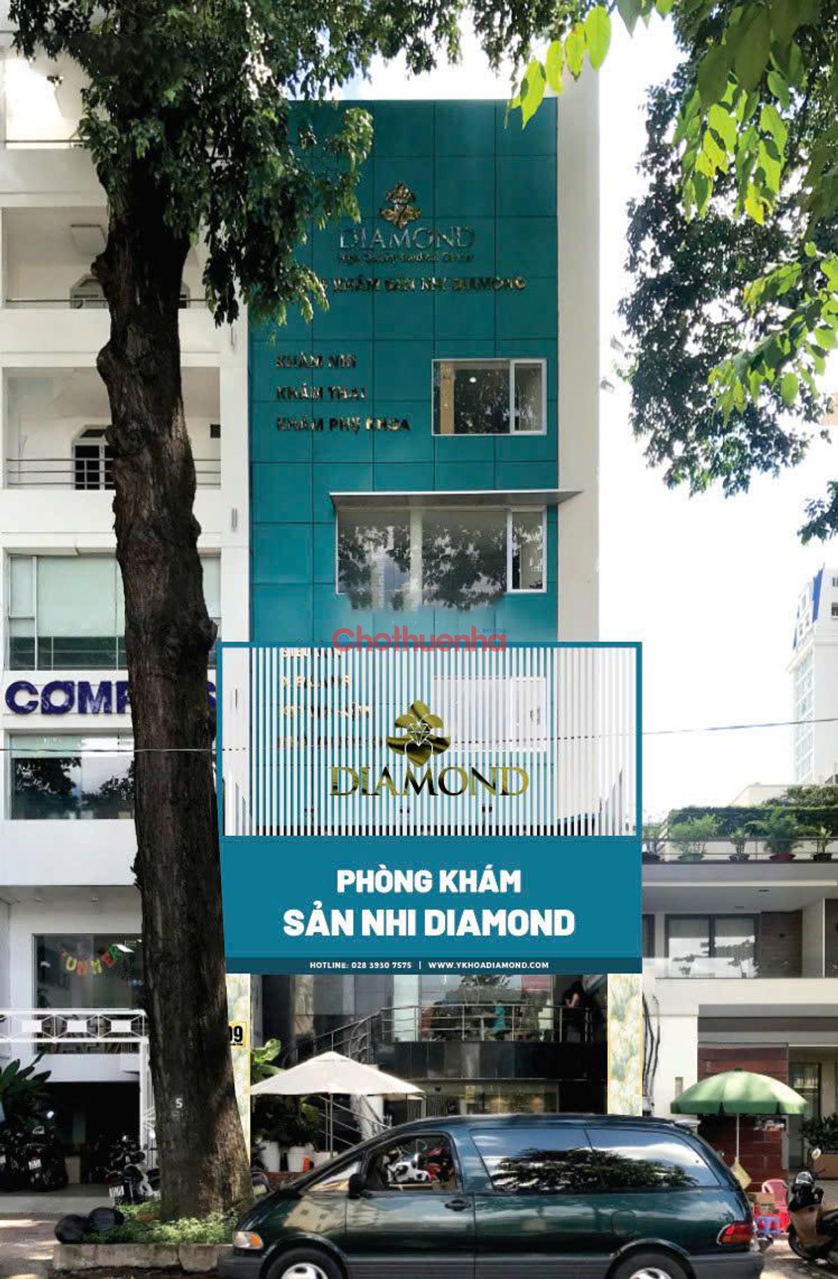 Cho thuê nhà 9 Quốc Thảo, phường 6, Quận 3 - Gần ngã tư Võ Văn Tần