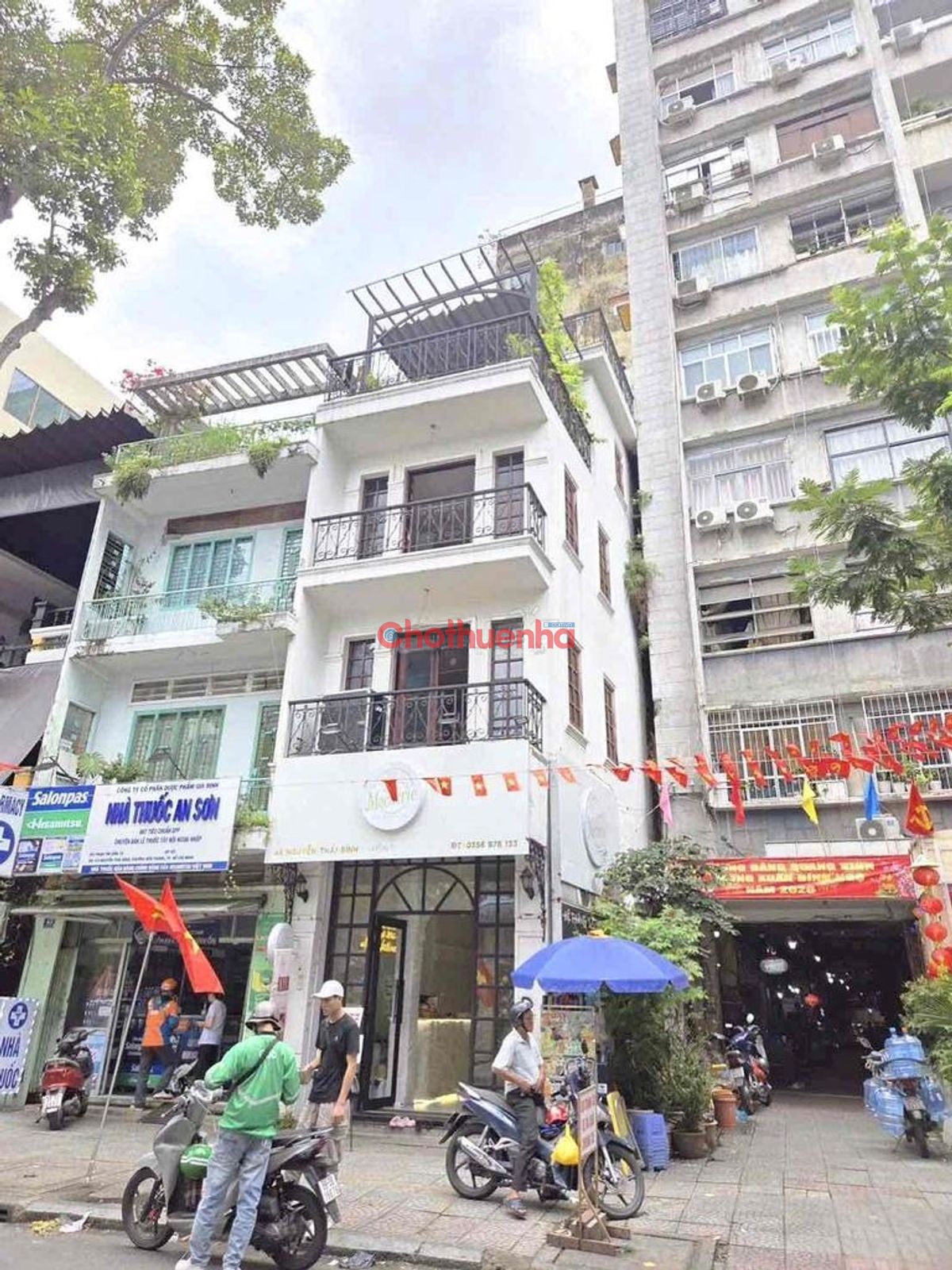 CHO THUÊ NHÀ MẶT TIỀN ĐƯỜNG  NGUYỄN THÁI BÌNH, QUẬN 1 – SANG SPA SẴN NỘI THẤT