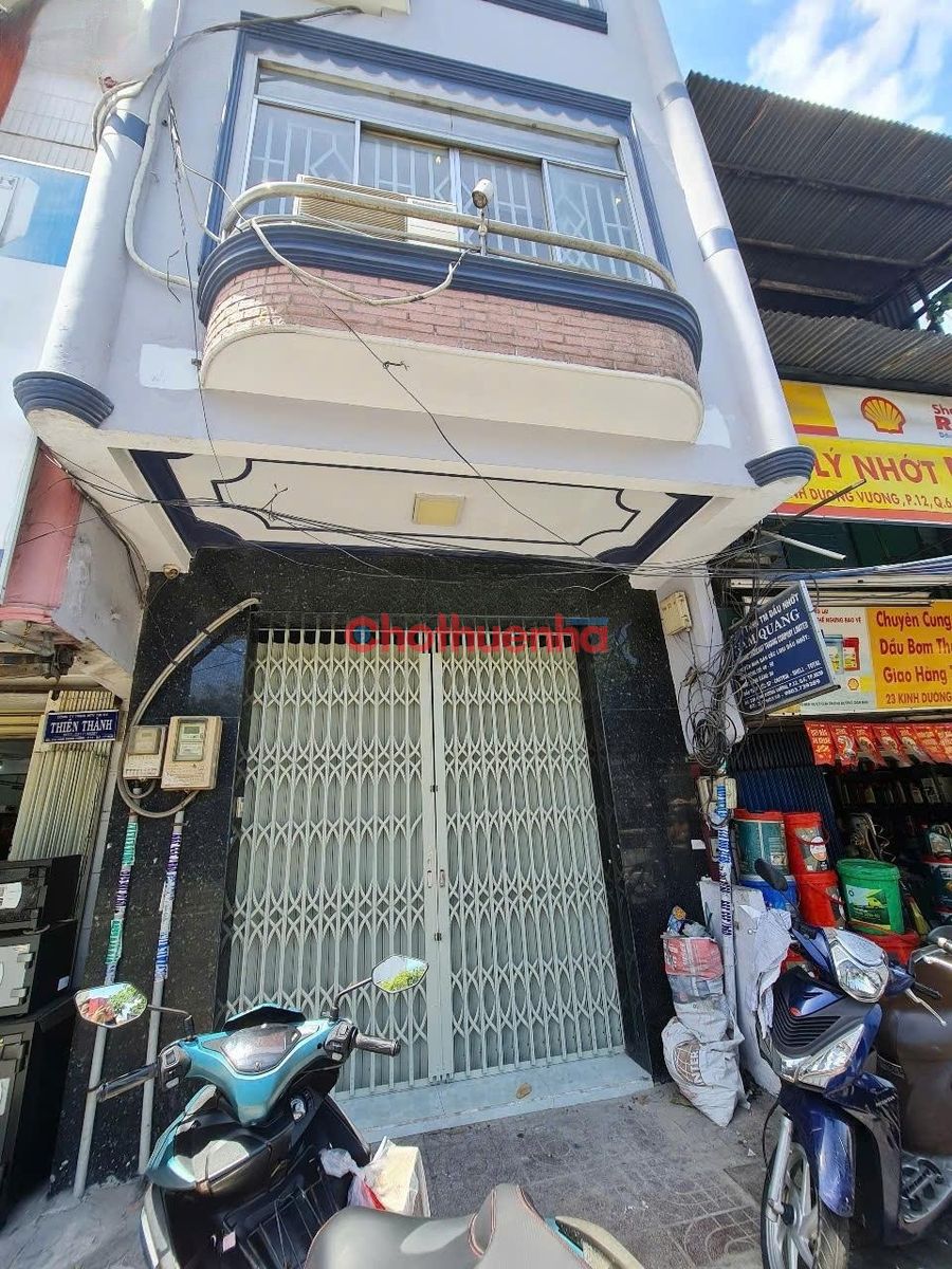 Cho thuê nhà mặt tiền Kinh Dương Vương Phường 12, Quận 6.