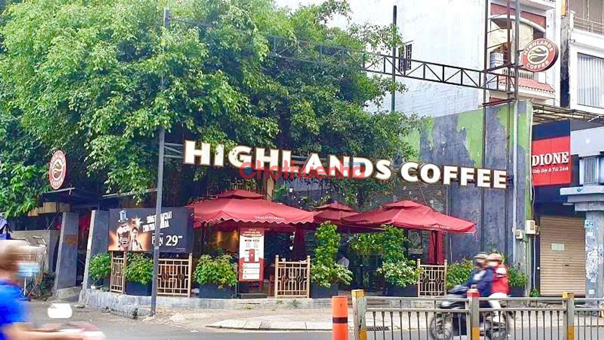 Cho thuê nhà mặt tiền đường Lũy Bán Bích P.Hòa Thạnh, Tân Phú - MẶT TIỀN LỚN, ĐANG LÀ HIGHLANDS COFFEE 🔥