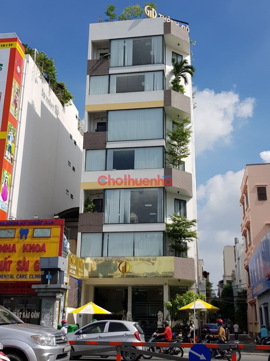 Cho thuê tòa nhà văn phòng  - Hầm + 7 Tầng - Ngay Cộng Hoà, Phường 13, Quận Tân Bình.