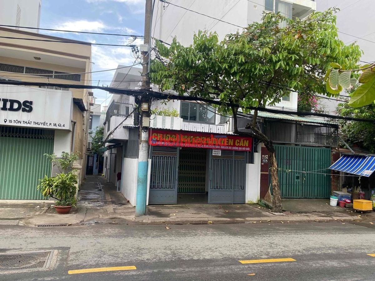 Cho thuê nhà đường Tôn Thất Thuyết, Phường 18, Quận 4.
