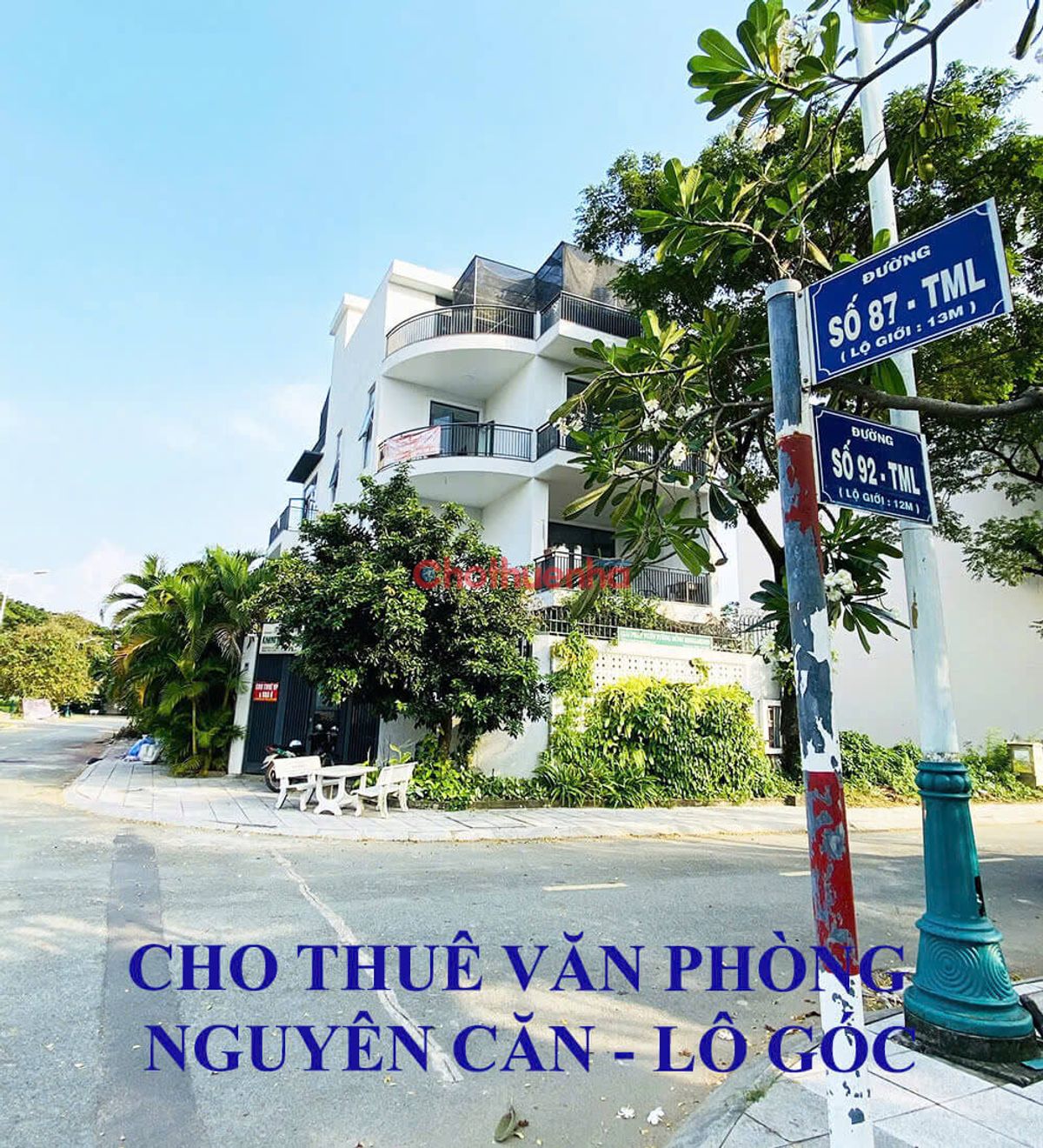 Cho thuê nhà  Đường Số 87, P. Thạnh Mỹ Lợi. QUẬN 2 - KDC Vila Thủ Thiêm