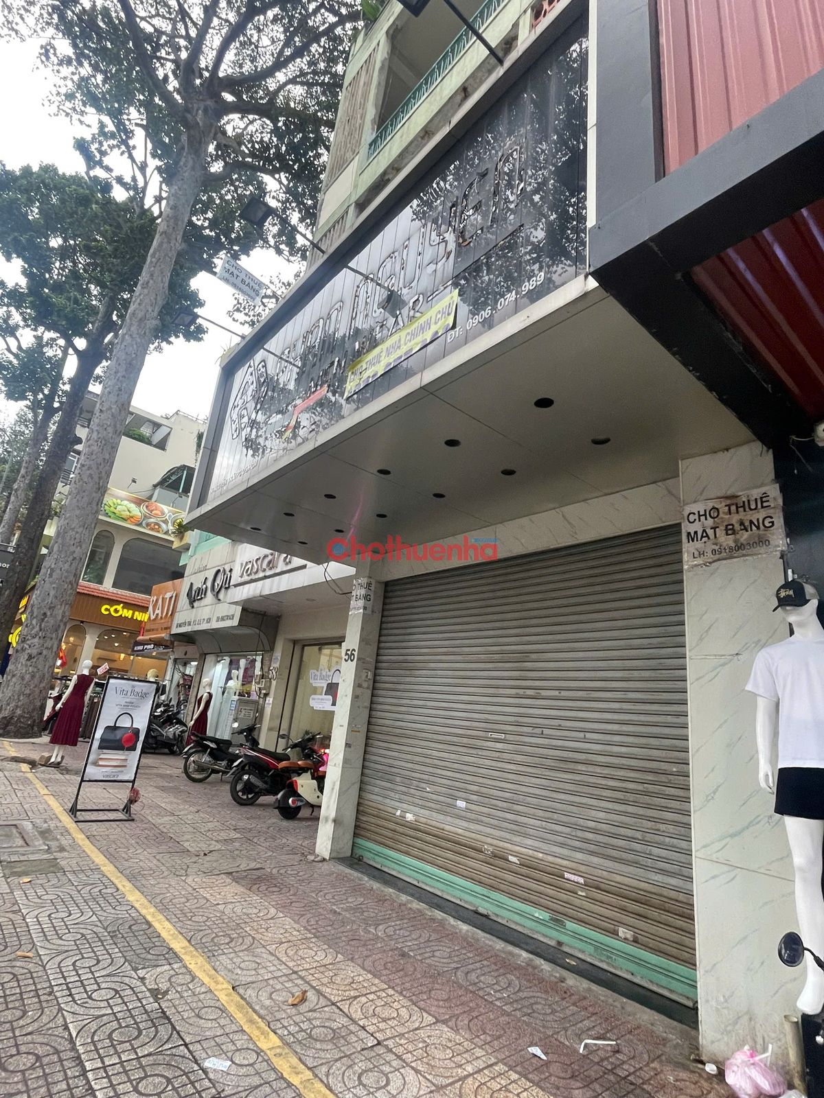 Cho thuê mặt bằng đường Nguyễn Trãi, Phường 02, Quận 5