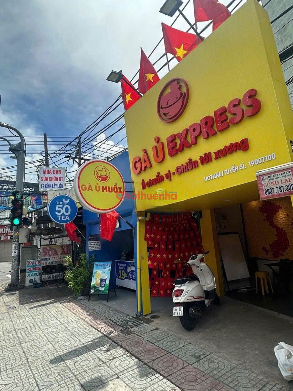 Cho thuê nhà mặt tiền Đinh Bộ Lĩnh, phường 26, Bình Thạnh