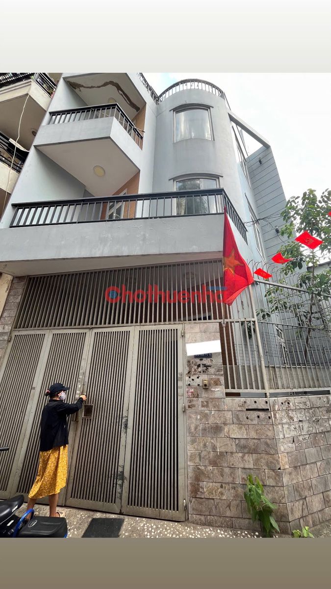 Cho thuê nhà mặt tiền đường Lê Duy Nhuận, Phường 12, Quận Tân Bình.